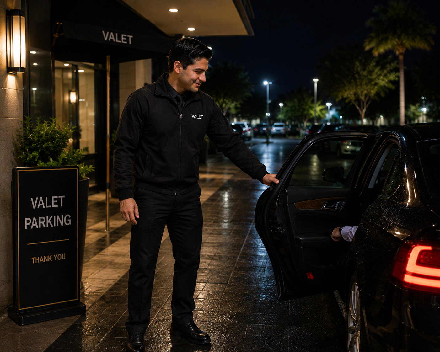 Evening and Night Shift Valet Attendant
